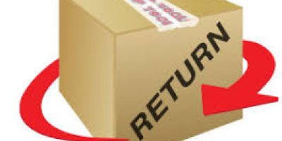 اعادة البضائع الى المحلات